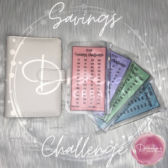 Cash Binder w/ Savings Challenge Sheets - Picture 11 of 11